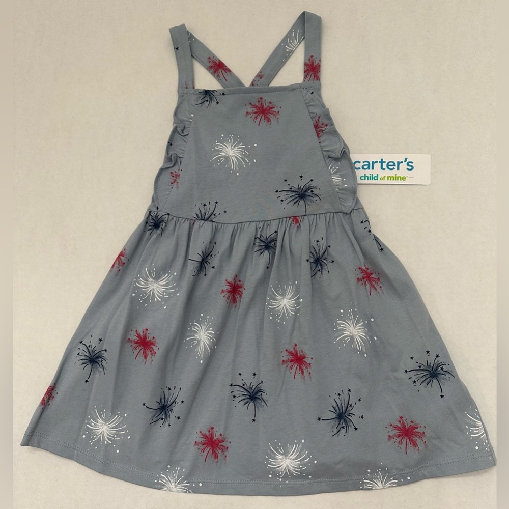 Carter's Child of Mine
Toddler Girl Patriotic Dress,
Size 3T